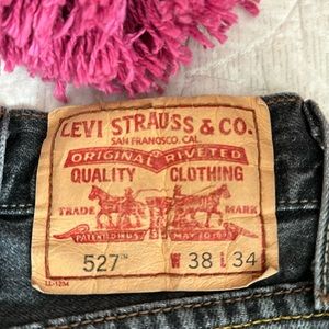 Levi’s 527 light black some nice patina on these🤩